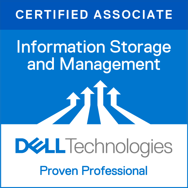 Associate - Information Storage and Management Version 5.0 badge