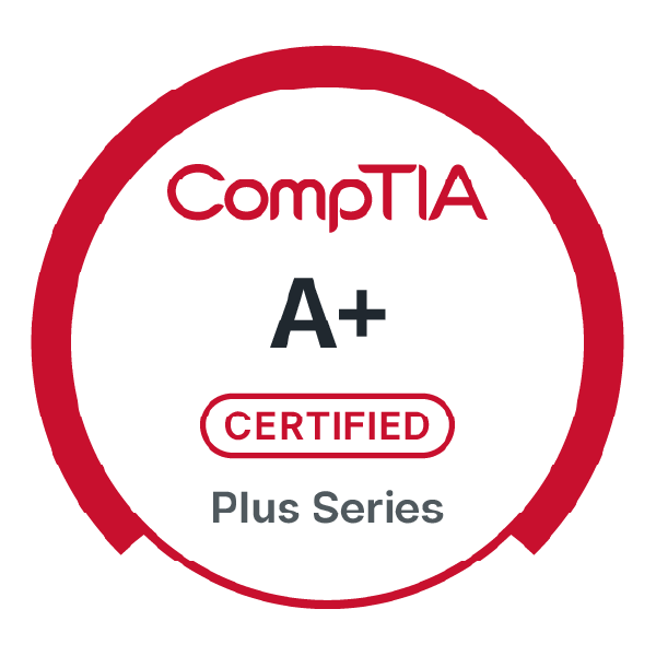 CompTIA A+ badge